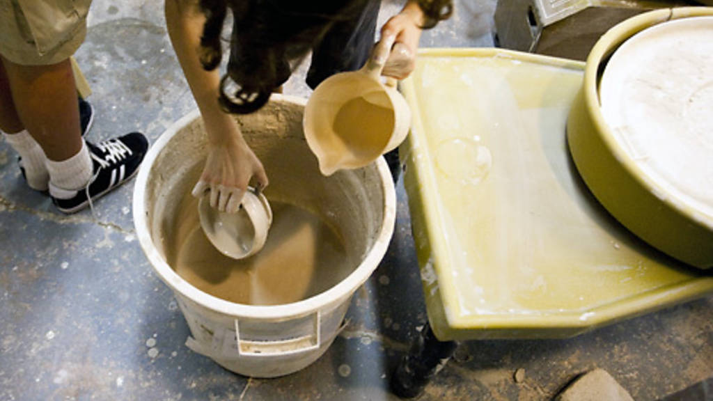 Pottery studios for kids in NYC