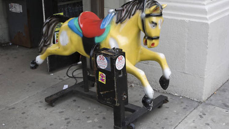 Coin operated rides in NYC