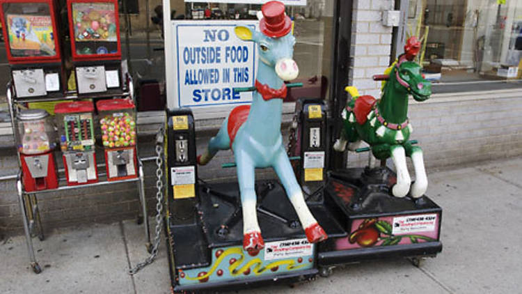 Coin-operated rides in NYC