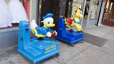 Coin-operated rides in NYC