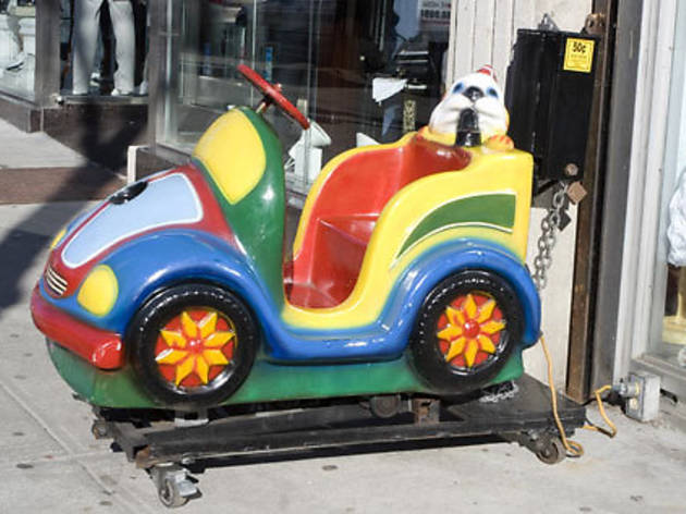 Coin-operated rides in NYC