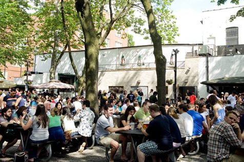 Superbowl Sunday - Bohemian Hall and Beer Garden of Astoria