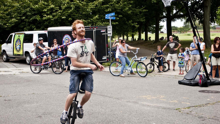 Governor's Island Unicycle Festival