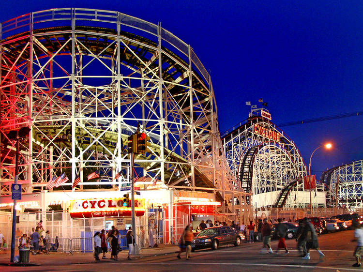 Amusement parks from New York City