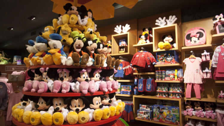 Disney Store in Times Square NYC