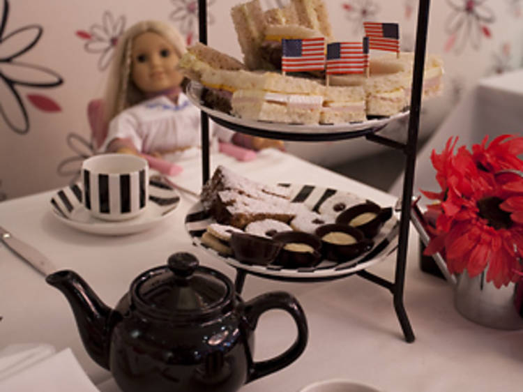 The American Girls Tea at American Girl Cafe