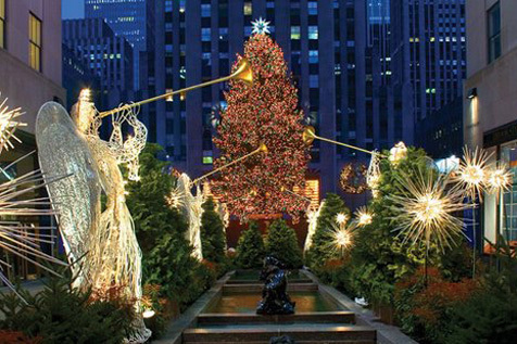 Rockefeller Center Christmas Tree | Things to do in New York Kids