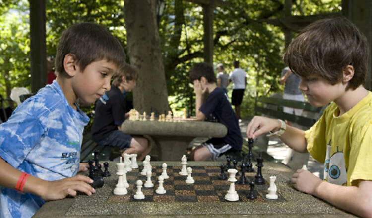 Chess is a trash-talking street game for real NYC kids