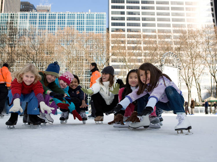 Beat the cold-weather blues at Bryant Park's first-ever Winter Carnival