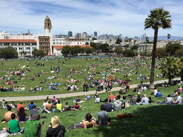 Mission Dolores Park of San Francisco