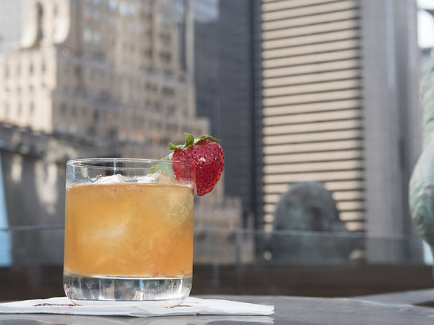 The Aqueduct - Images 26-40 (Bourbon, Licor 43, Strawberries, Basil) The Aqueduct - Images 26-40 (Bourbon, Licor 43, Strawberries, Basil)