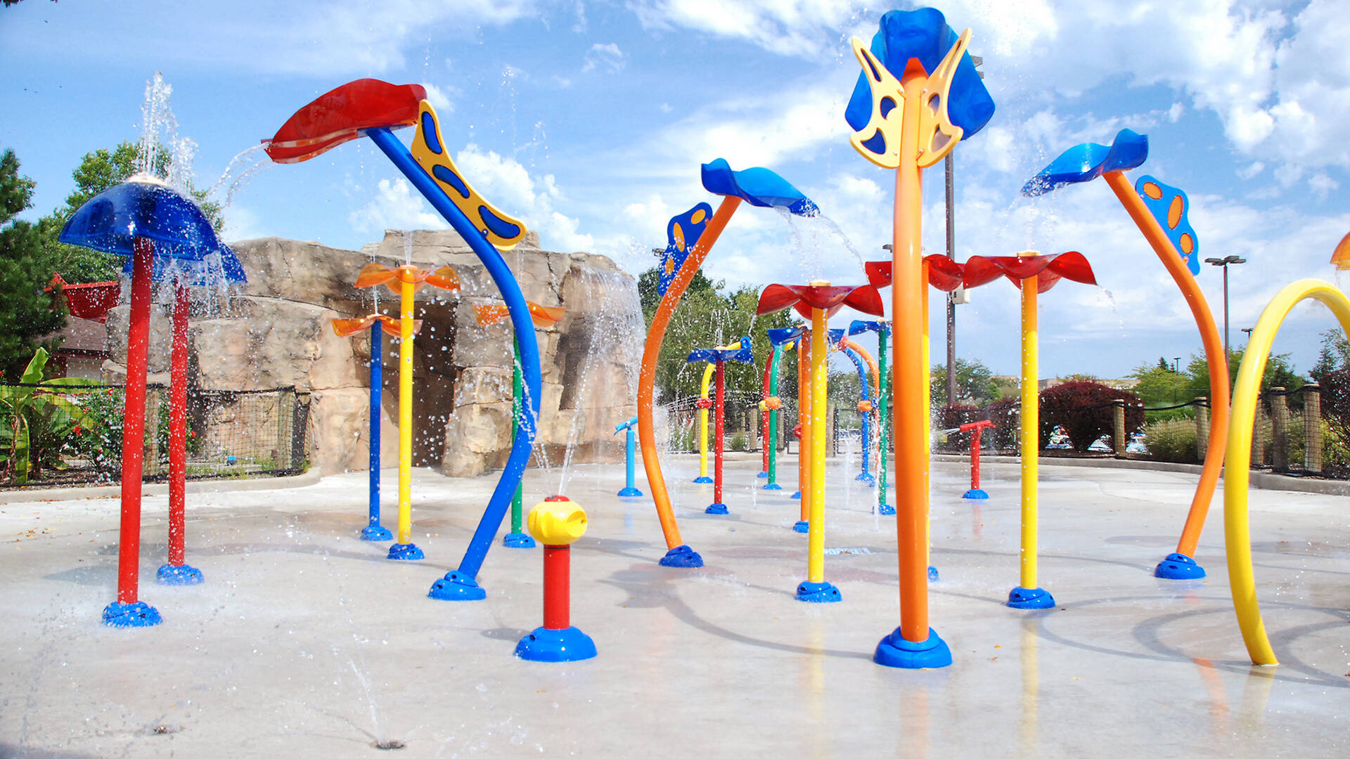 Skokie Water Playground Kids in Skokie, Chicago