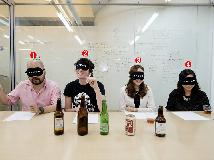 blind beer tasting