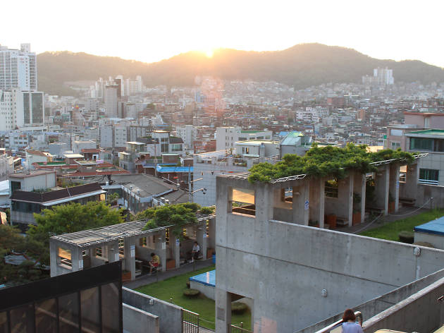 은평구립도서관 옥상 Eunpyeong-gu Library