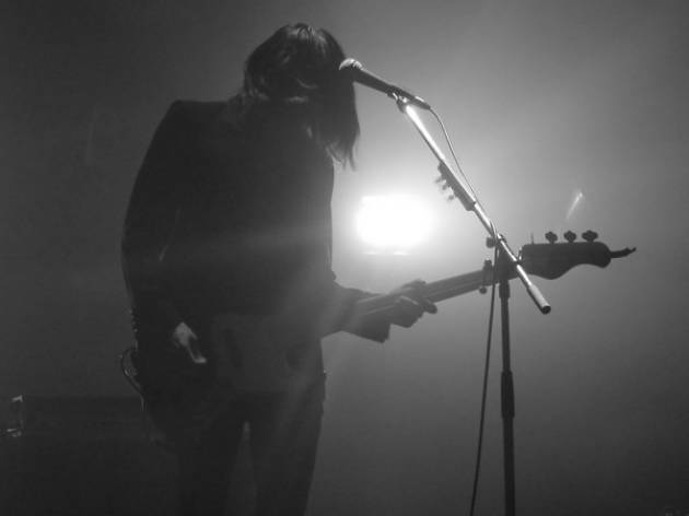 Guitarist on stage Guitarist on stage