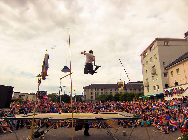 Max Calaf - Trampoline Performer Max Calaf - Trampoline Performer
