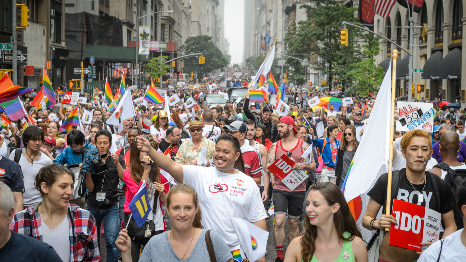 Photos from the NYC LGBT Pride March