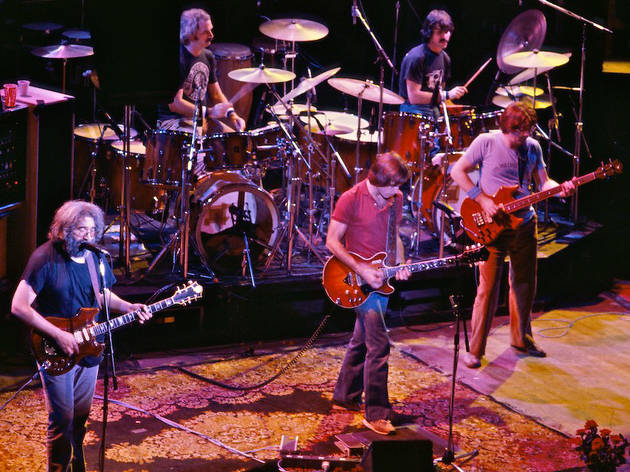 Grateful Dead at the Warfield Theatre in San Francisco, October 9, 1980.