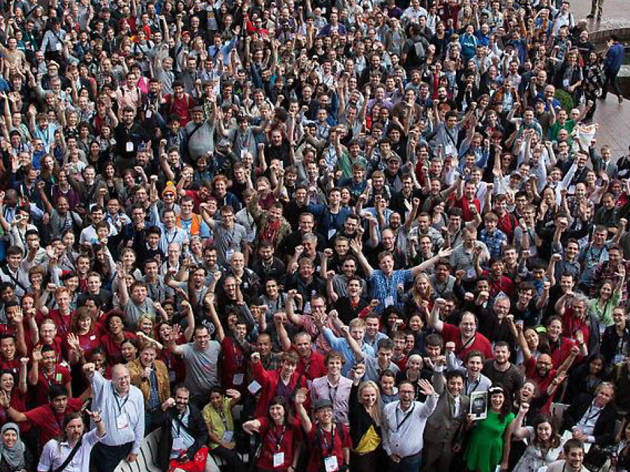 Wikipedia Miembros de Wikimedia de todo el mundo reunidos para hablar el acceso al libre conocimiento