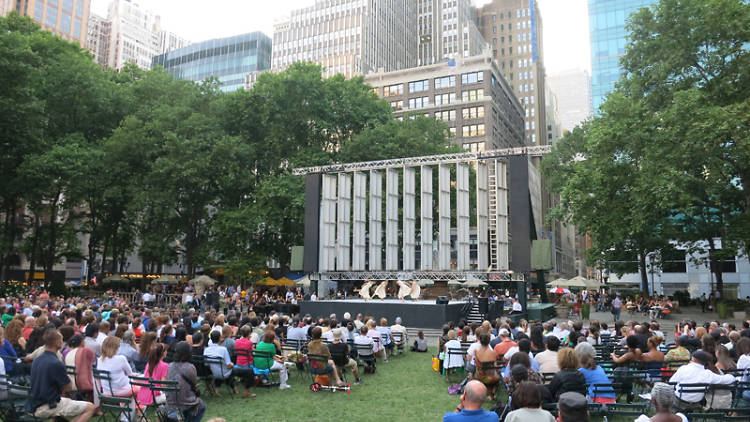 Bryant Park Presents Modern Dance