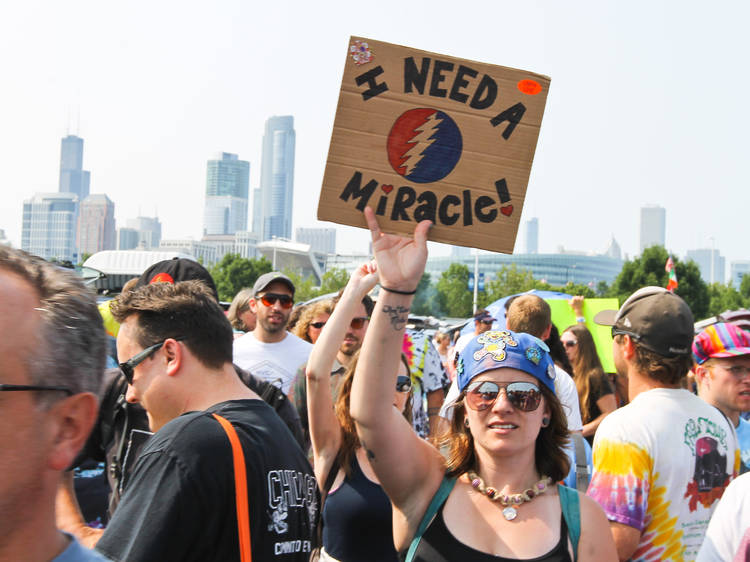 The Grateful Dead said farewell at Soldier Field