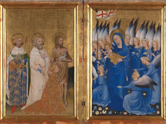 ‘The Wilton Diptych’ (1395-99)