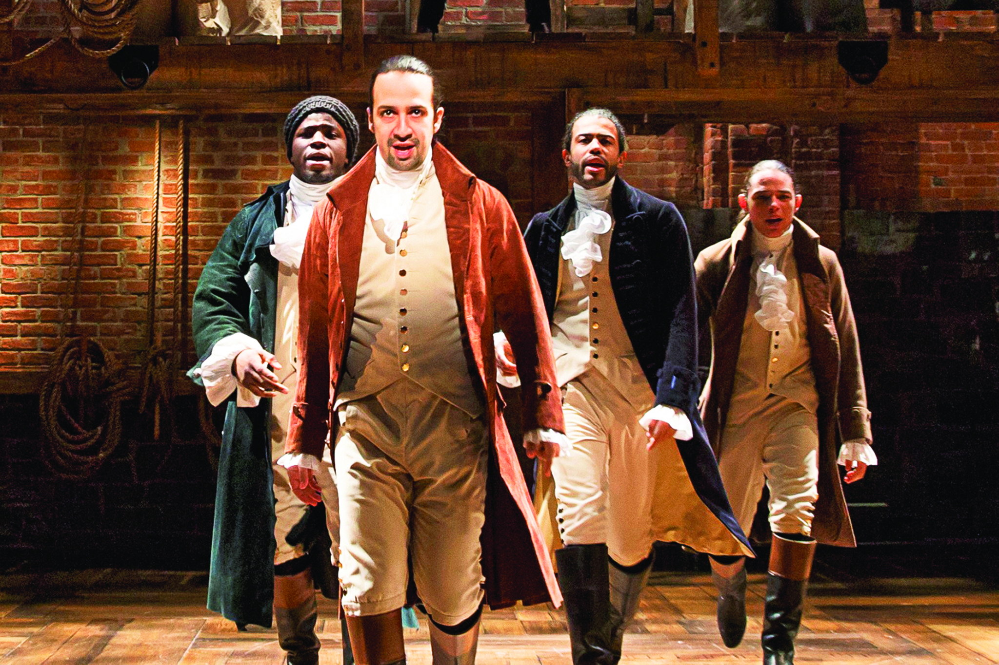 Lin-Manuel Miranda's hip-hop musical Hamilton is everything