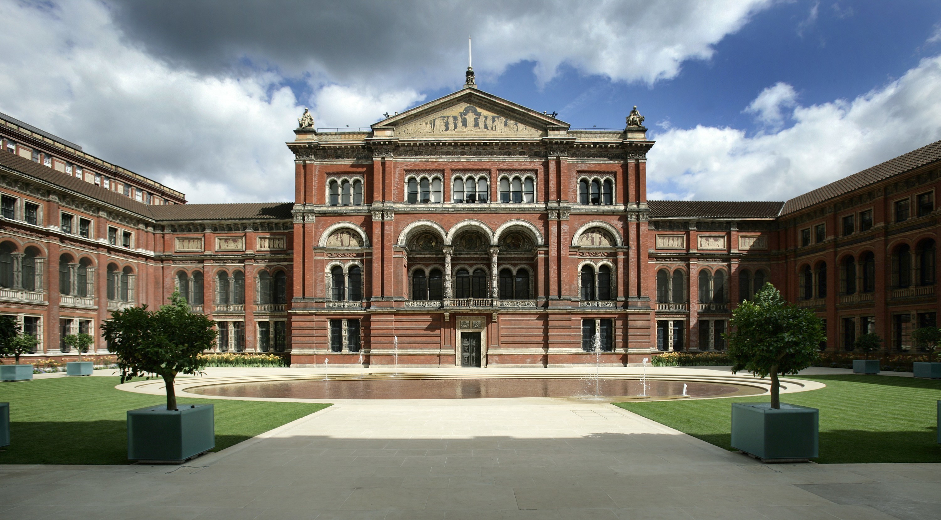 General view of the Victoria and Albert Museum in west London (Source