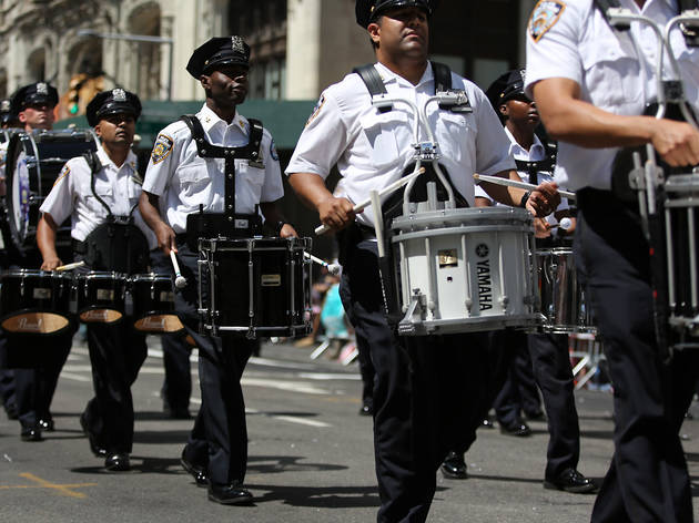 U.S. Women's Soccer Team celebrated with a parade through the Canyon of Heroes in New York City. U.S. Women's Soccer Team celebrated with a parade through the Canyon of Heroes in New York City.