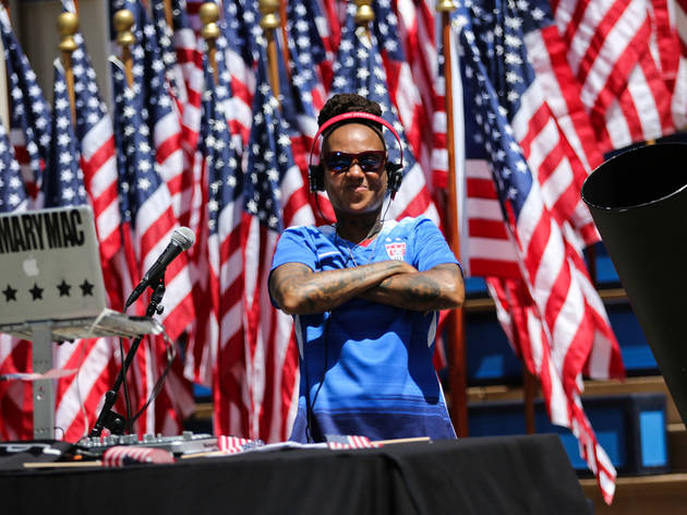 U.S. Women's Soccer Team celebrated with a parade through the Canyon of Heroes in New York City. U.S. Women's Soccer Team celebrated with a parade through the Canyon of Heroes in New York City.