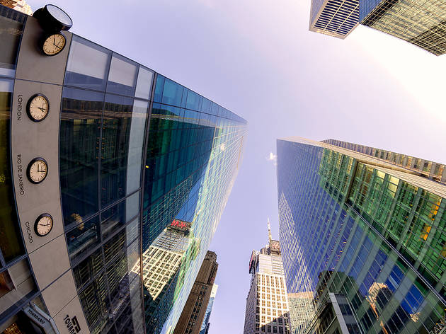Looking up from 57th Street & Madison Avenue Looking up from 57th Street & Madison Avenue