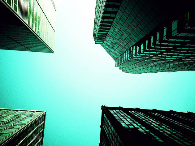 Looking up in New York City Looking up in New York City