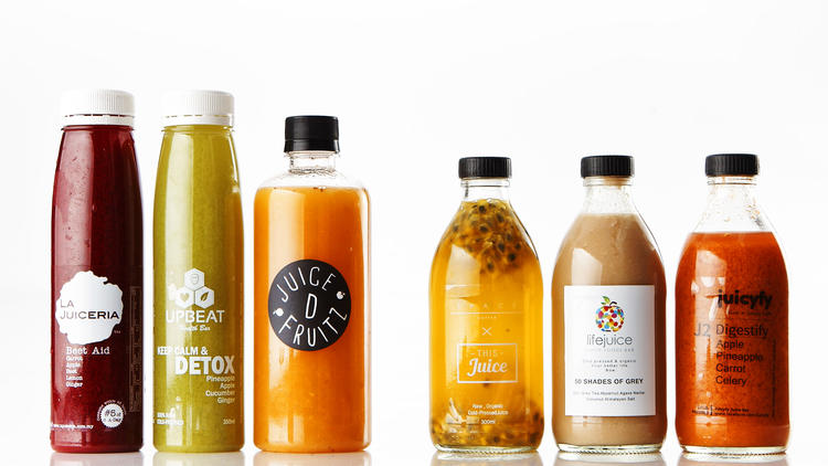 Cold-pressed juices