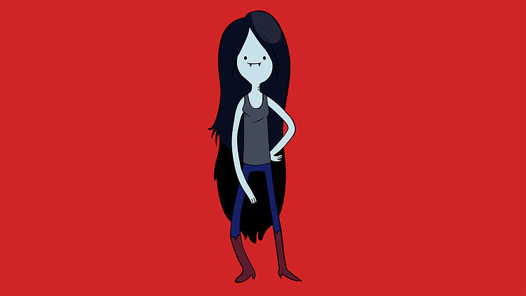 Adventure Time: Marceline (voiced by Olivia Olson)