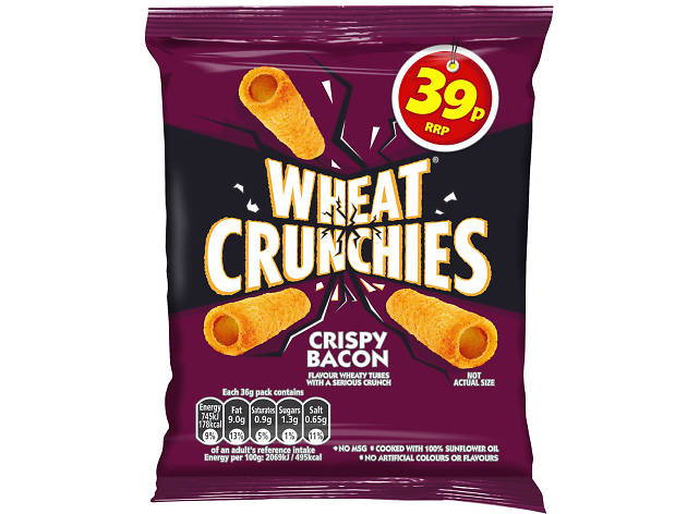 Crispy Bacon Wheat Crunchies 