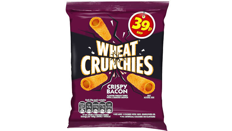 Crispy Bacon Wheat Crunchies 