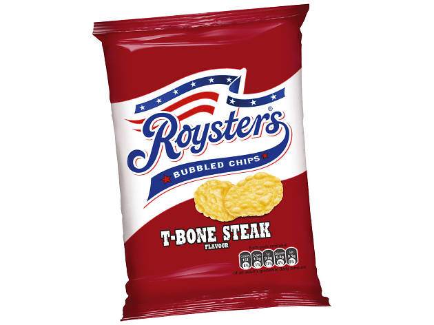 Royster’s T-Bone Steak Bubbled Chips 