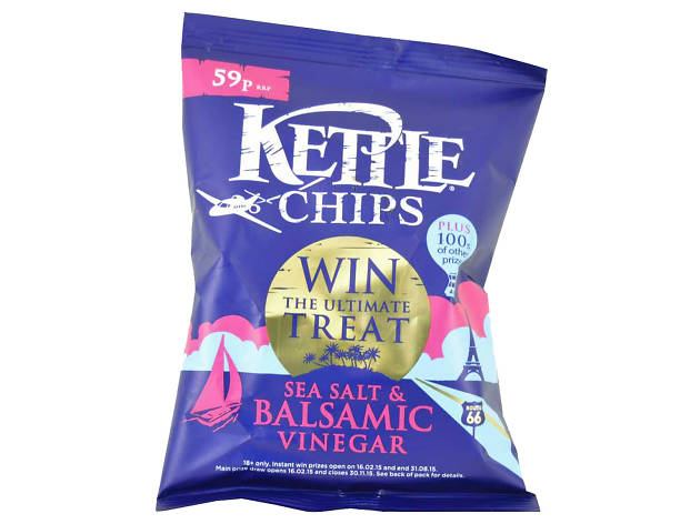 Sea Salt & Balsamic Vinegar Kettle Chips