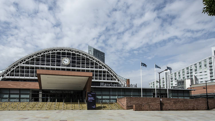 Exterior shot of Manchester Central