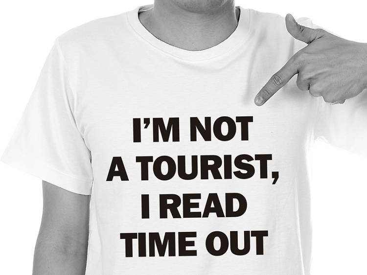 Samarreta I'm not tourist, I read Time Out