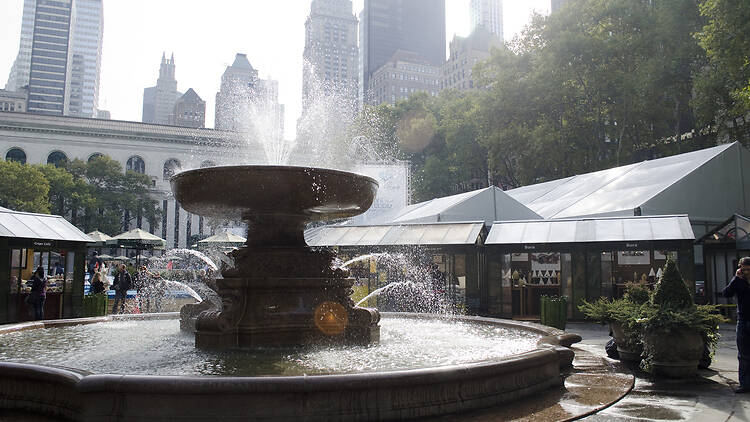 Veg out in Bryant Park