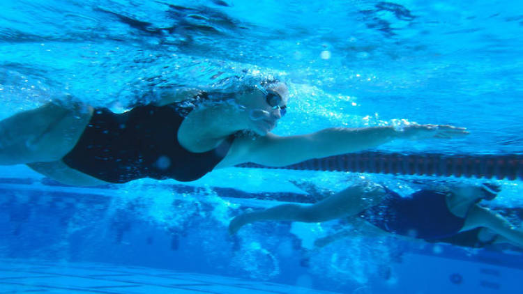 Clases de natación en el df