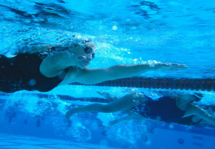 Clases de natación en el df