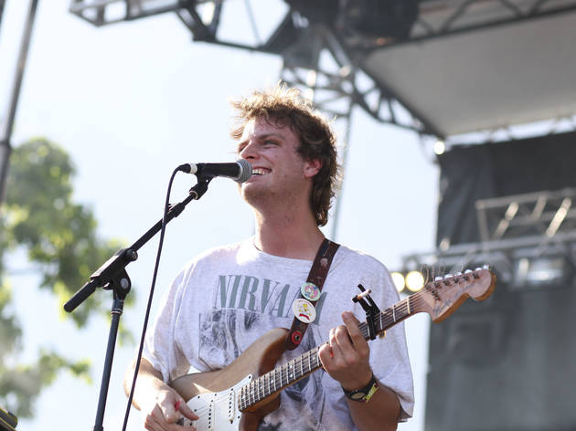 Mac Demarco took the stage at Union Park on the first day of Pitchfork Music Festival, July 17, 2015.