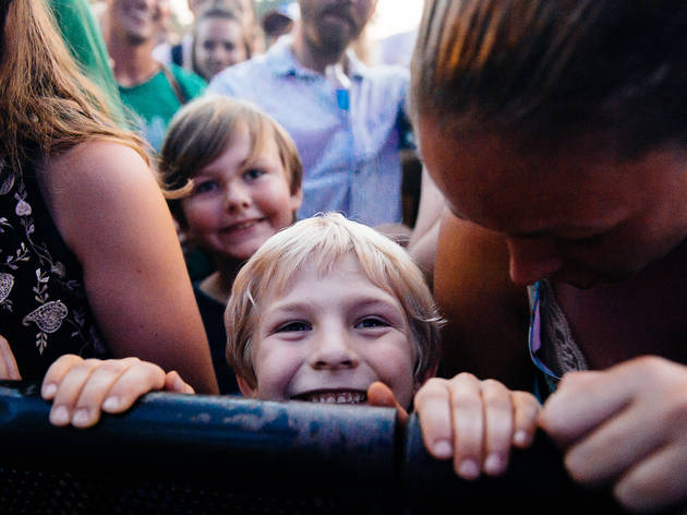 Crowds flocked to Union Park on Friday afternoon for the first day of Pitchfork Music Festival, July 17, 2015.