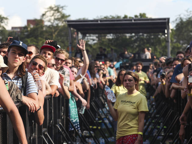 Crowds flocked to Union Park on Friday afternoon for the first day of Pitchfork Music Festival, July 17, 2015.
