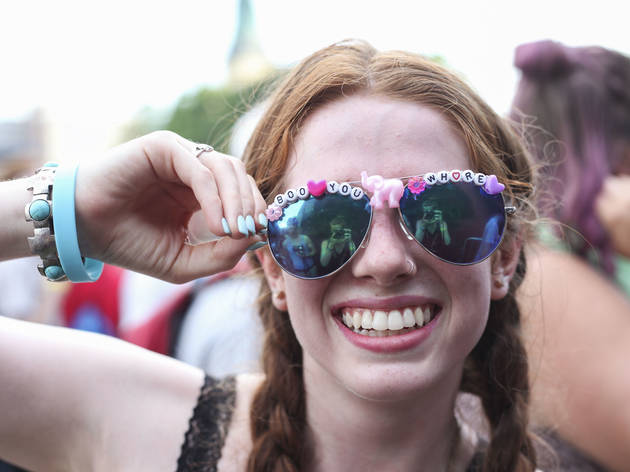 Crowds flocked to Union Park on Friday afternoon for the first day of Pitchfork Music Festival, July 17, 2015.