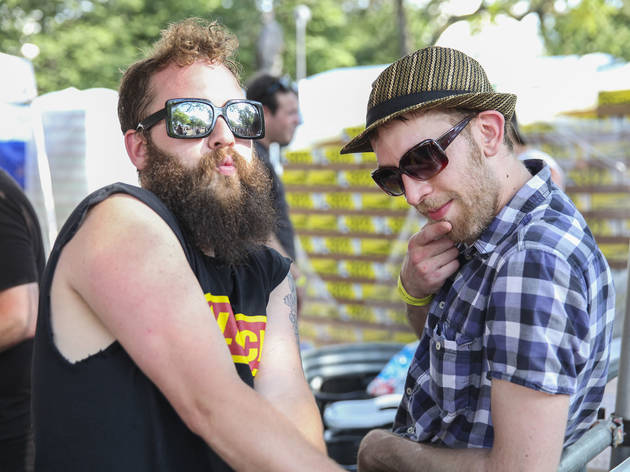 Crowds flocked to Union Park on Friday afternoon for the first day of Pitchfork Music Festival, July 17, 2015.