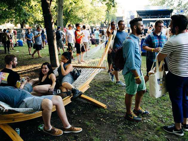 Crowds flocked to Union Park on Friday afternoon for the first day of Pitchfork Music Festival, July 17, 2015.