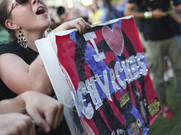 Crowds flocked to Union Park on Friday afternoon for the first day of Pitchfork Music Festival, July 17, 2015.